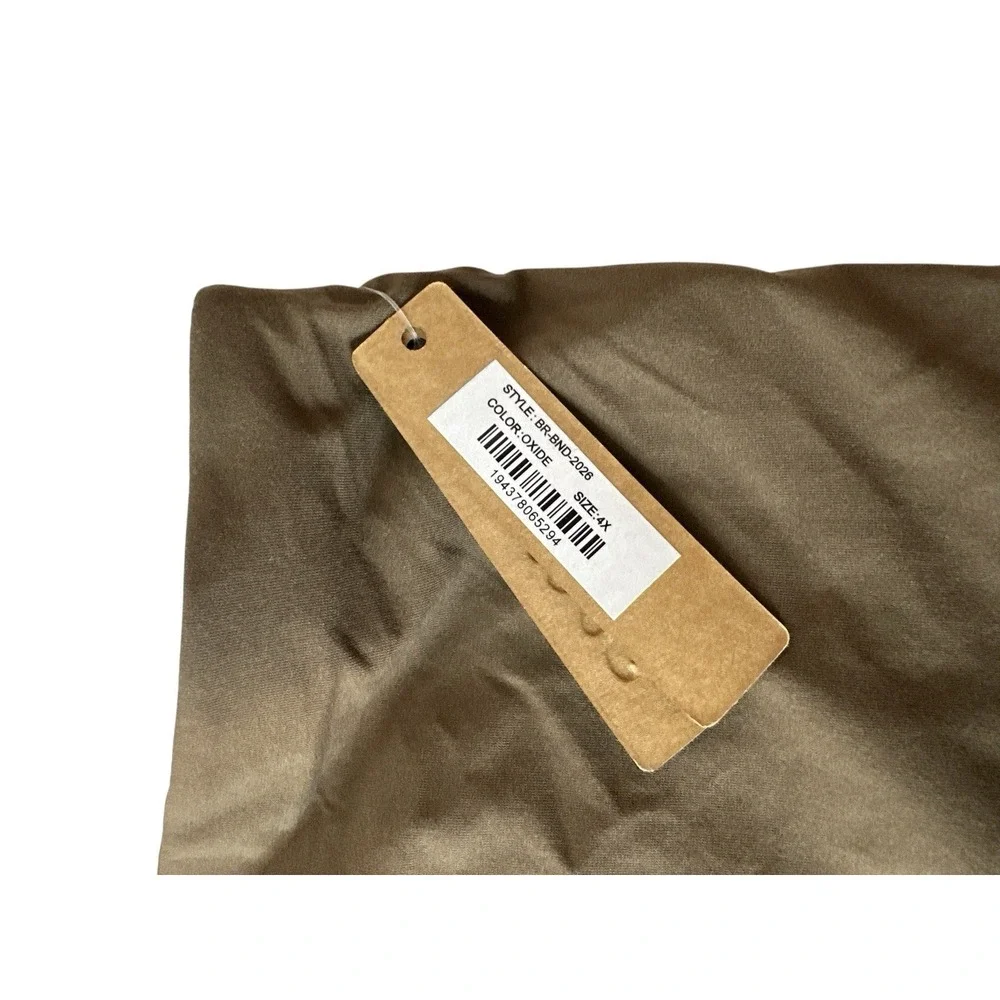 Skims Fits Everybody Bra Bandeau Women's 4XL Color Oxide Style BR-BND-2026 New - Picture 5 of 8